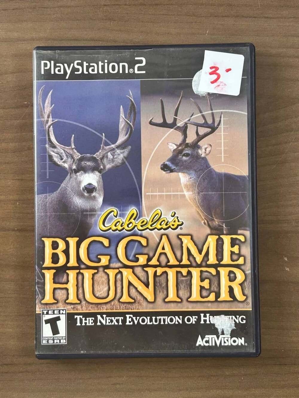 Cabela’s Big Game Hunter PS2 PlayStation 2 Complete CIB w/ Manual NTSC-U/C